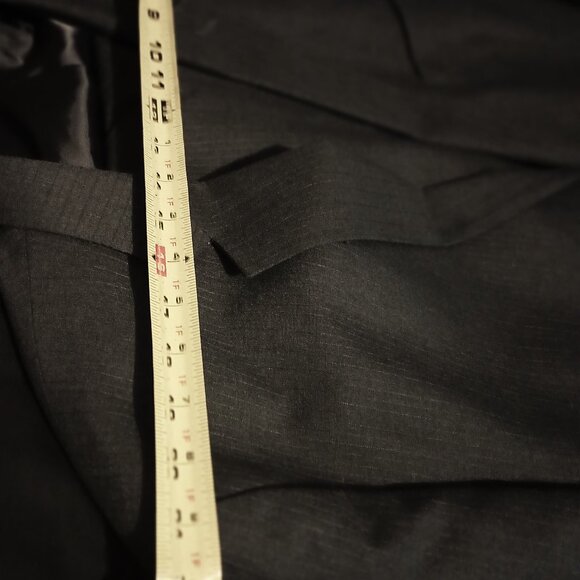 Blair Underwood Men 2 Piece Gray Pinstriped Suit - Picture 14 of 16